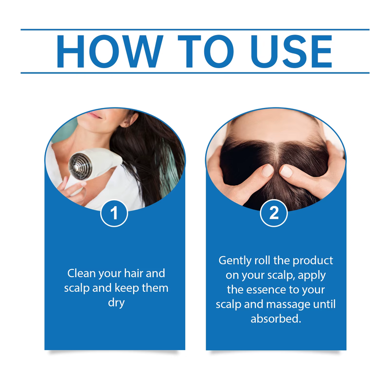 25ml Roll-On Rosemary Nourishing Hair Care Serum