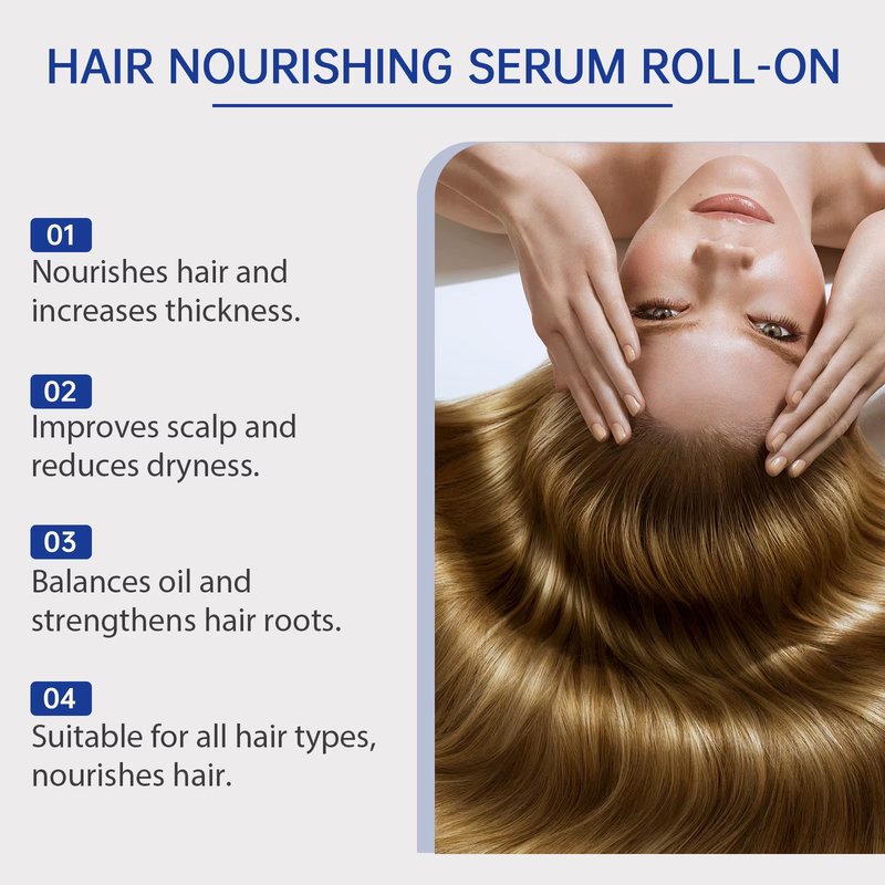 25ml Roll-On Rosemary Nourishing Hair Care Serum